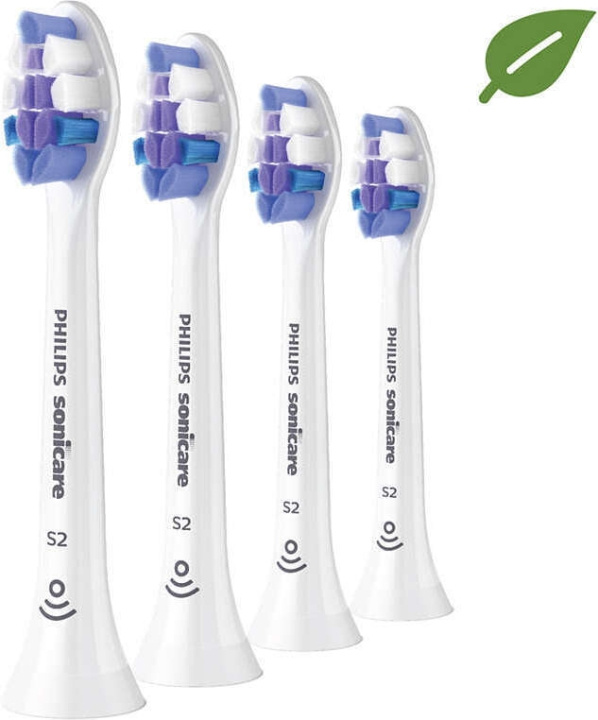 Philips Sonicare S2 Sensitive HX6054/10 Borsthuvud, 4 st. i gruppen SKÖNHET & HÄLSA / Munvård / Borsthuvuden & Tillbehör hos TP E-commerce Nordic AB (C64884)