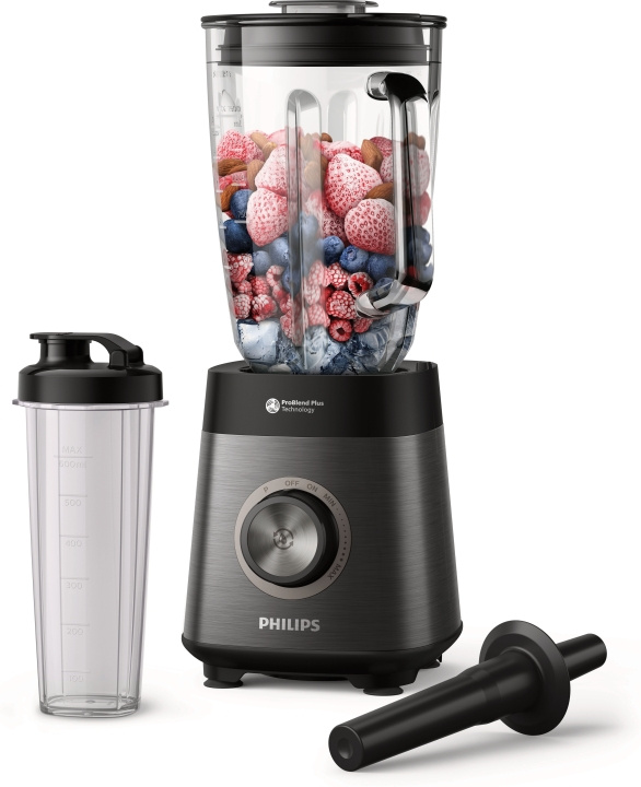 Philips 5000 Series HR3041/00 Blender och smoothieflaska i gruppen HEM, HUSHÅLL & TRÄDGÅRD / Hushållsmaskiner / Matberedare & Köksassistenter / Mixer & Blender hos TP E-commerce Nordic AB (C64888)