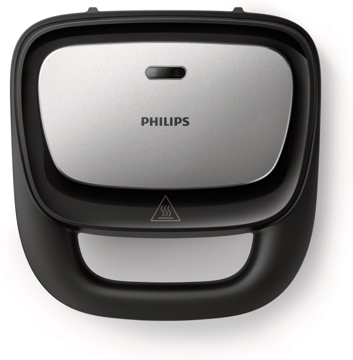 Philips 5000-serie HD2350/80 smörgåsgrill i gruppen HEM, HUSHÅLL & TRÄDGÅRD / Hushållsmaskiner / Brödrostar & Bordsgrillar / Bordsgrillar & Raclette hos TP E-commerce Nordic AB (C64892)