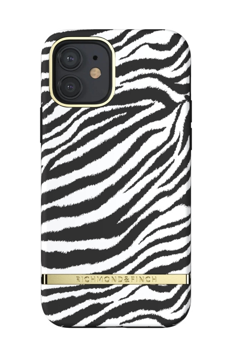 Richmond & Finch iPhone 12/12 Pro Freedom Case, Zebra i gruppen SMARTPHONE & SURFPLATTOR / Mobilskydd / Apple / iPhone 12/12 Pro hos TP E-commerce Nordic AB (C64906)