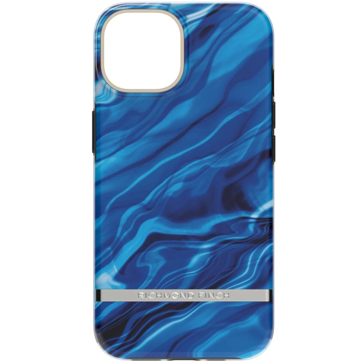 Richmond & Finch iPhone 14 case, Blue Waves i gruppen SMARTPHONE & SURFPLATTOR / Mobilskydd / Apple / iPhone 14 hos TP E-commerce Nordic AB (C64939)