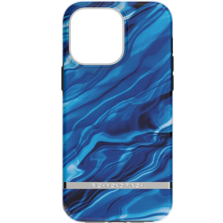 Richmond & Finch iPhone 14 Pro Max case, Blue Waves i gruppen SMARTPHONE & SURFPLATTOR / Mobilskydd / Apple / iPhone 14 hos TP E-commerce Nordic AB (C64942)