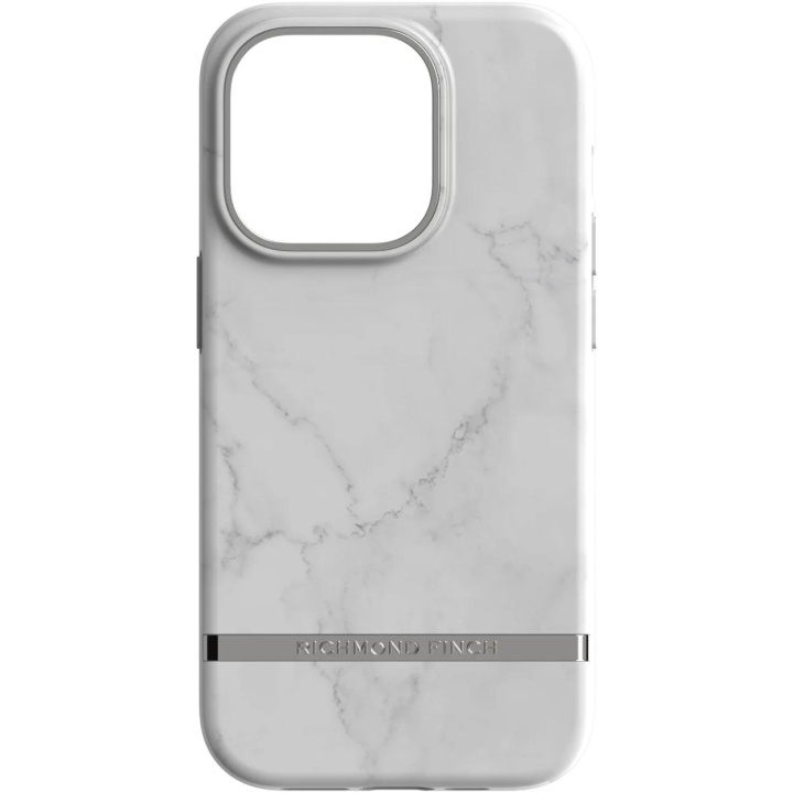 Richmond & Finch iPhone 14 Pro case, White Marble i gruppen SMARTPHONE & SURFPLATTOR / Mobilskydd / Apple / iPhone 14 hos TP E-commerce Nordic AB (C64954)