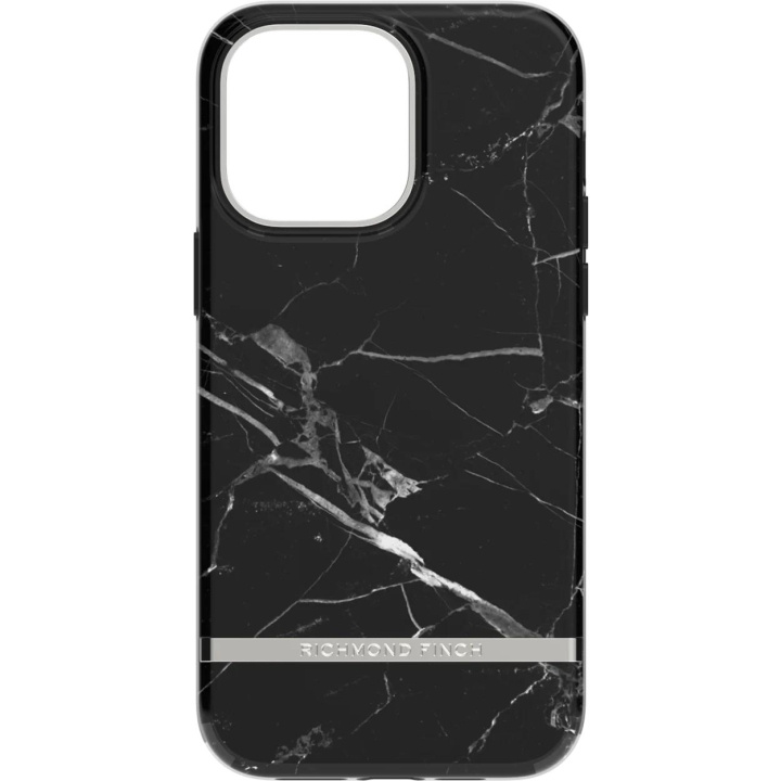 Richmond & Finch iPhone 14 Pro Max case, Black Marble i gruppen SMARTPHONE & SURFPLATTOR / Mobilskydd / Apple / iPhone 14 hos TP E-commerce Nordic AB (C64958)