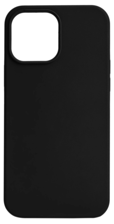 Essentials iPhone 13 Mini silicone back cover, Svart i gruppen SMARTPHONE & SURFPLATTOR / Mobilskydd / Apple / iPhone 13 Mini hos TP E-commerce Nordic AB (C64988)