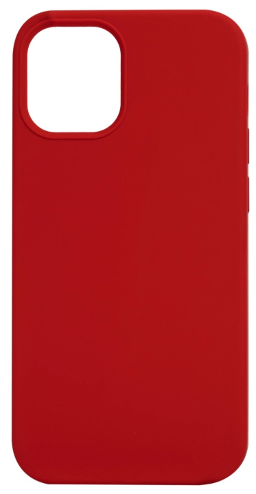 Essentials iPhone 13 Mini silicone back cover, Röd i gruppen SMARTPHONE & SURFPLATTOR / Mobilskydd / Apple / iPhone 13 Mini / Skal hos TP E-commerce Nordic AB (C64989)