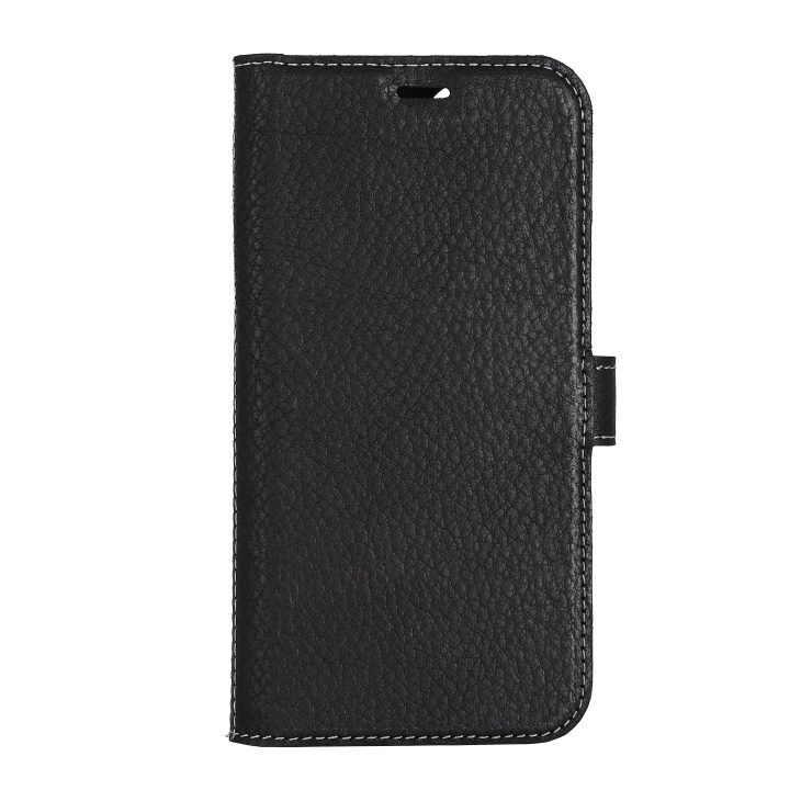 Essentials iPhone 13/14 Leather wallet, detachable,Svart i gruppen SMARTPHONE & SURFPLATTOR / Mobilskydd / Apple / iPhone 13 hos TP E-commerce Nordic AB (C65035)