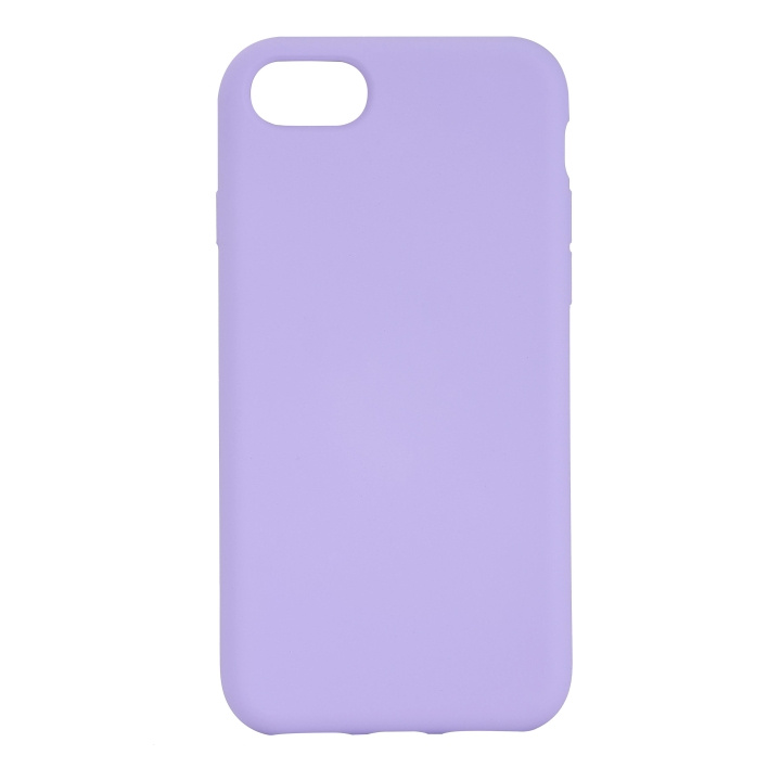 Essentials iPhone 6/7/8/SE (2020/2022) Silikonfodral, Lila i gruppen SMARTPHONE & SURFPLATTOR / Mobilskydd / Apple / iPhone SE (2nd gen & 3rd gen) / Skal hos TP E-commerce Nordic AB (C65048)
