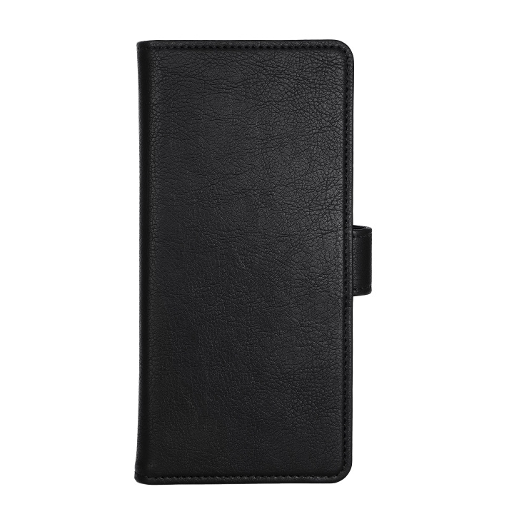 Essentials Redmi Note 12 Pro PU-plånbok, avtagbar, svart i gruppen SMARTPHONE & SURFPLATTOR / Mobilskydd / Xiaomi hos TP E-commerce Nordic AB (C65068)