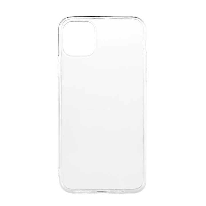 Essentials iPhone 11 Pro Max, TPU back cover, Transparent i gruppen SMARTPHONE & SURFPLATTOR / Mobilskydd / Apple / iPhone 11 Pro Max hos TP E-commerce Nordic AB (C65189)