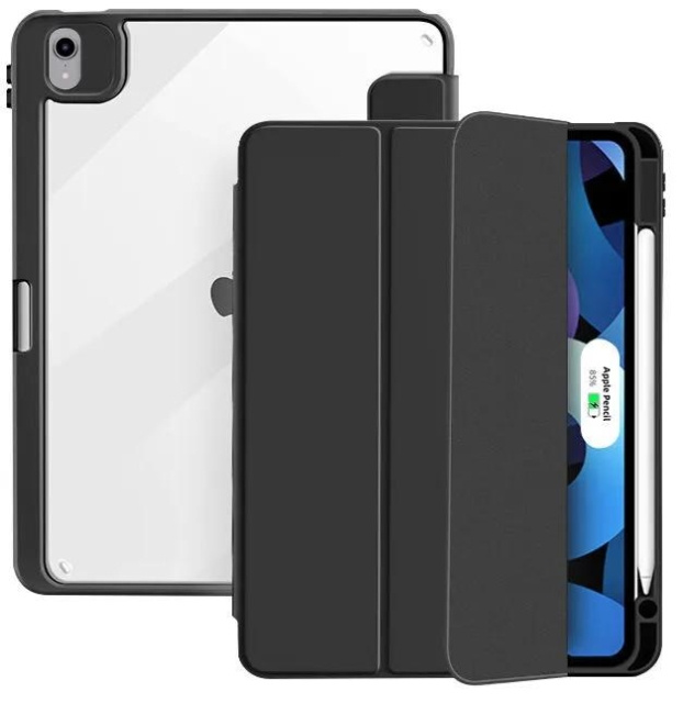 Puro iPad Mini 6:e generationen 2021 Zeta Smart Case, svart i gruppen SMARTPHONE & SURFPLATTOR / Surfplattor skydd / Apple iPad hos TP E-commerce Nordic AB (C65304)