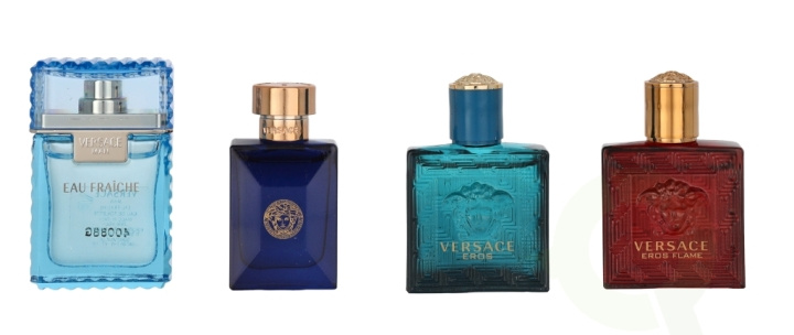 Versace Miniatures Set Men 20 ml i gruppen SKÖNHET & HÄLSA / Presentkit / Presentkit För Honom hos TP E-commerce Nordic AB (C65479)