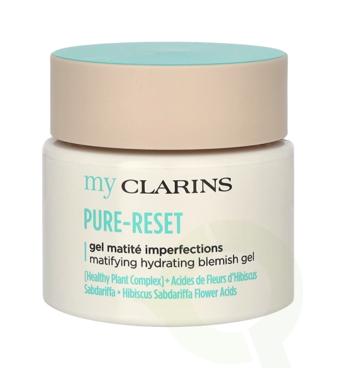 Clarins My Clarins Pure-Reset Matifying Hydrating Blem. Gel 50 ml i gruppen SKÖNHET & HÄLSA / Hudvård / Ansiktsvård / Dagkräm hos TP E-commerce Nordic AB (C65495)
