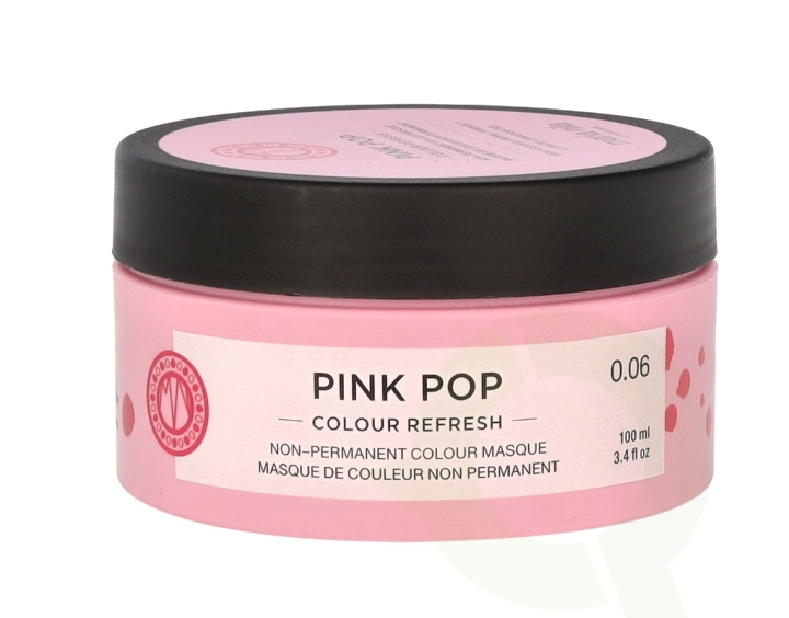 Maria Nila Colour Refresh Non-Pigmented Cream 100 ml 0.06 Pink Pop - Sulphate & Paraben Free i gruppen SKÖNHET & HÄLSA / Hår & Styling / Hårstylingprodukter / Stylingcreme hos TP E-commerce Nordic AB (C65525)