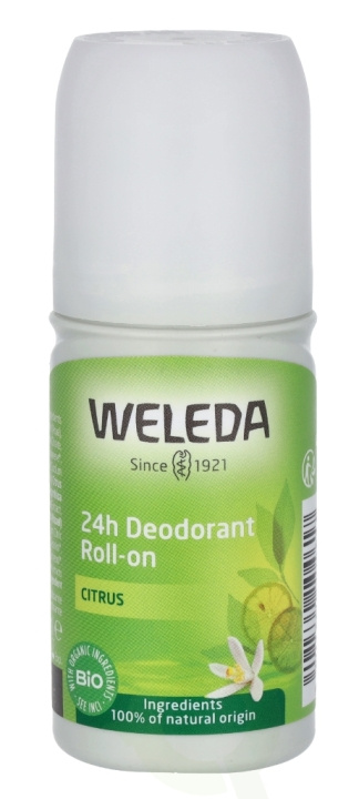 Weleda Citrus 24H Roll-On Deodorant 50 ml i gruppen SKÖNHET & HÄLSA / Doft & Parfym / Deodorant / Deo för henne hos TP E-commerce Nordic AB (C65535)