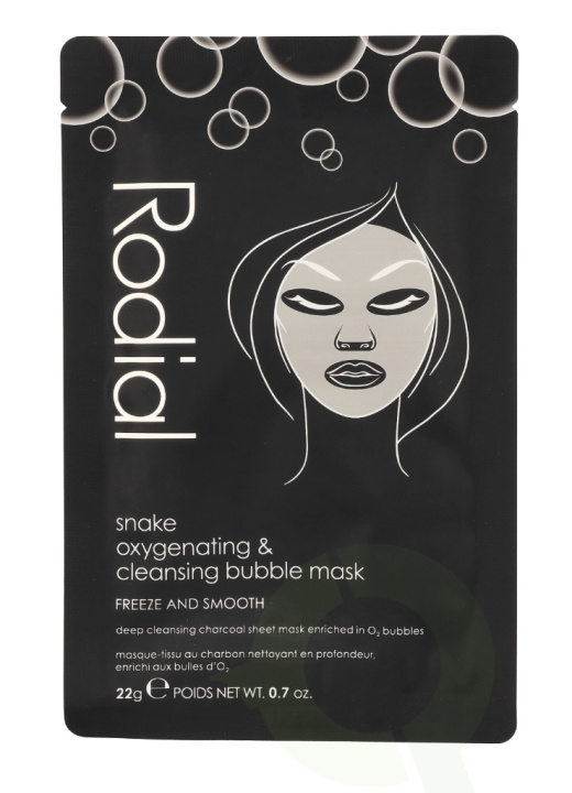 Rodial Snake Bubble Mask Set 88 g 4x22gr i gruppen SKÖNHET & HÄLSA / Hudvård / Ansiktsvård / Masker hos TP E-commerce Nordic AB (C65539)