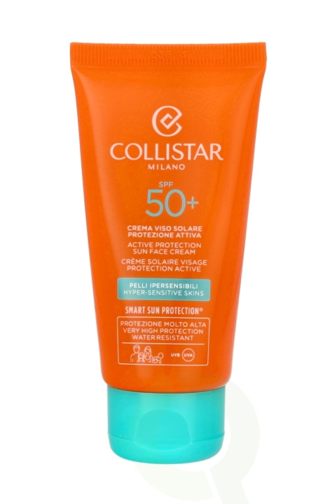 Collistar Active Protection Sun Face Cream SPF50+ 50 ml i gruppen SKÖNHET & HÄLSA / Hudvård / Solskydd & Tanning / Solskydd hos TP E-commerce Nordic AB (C65578)