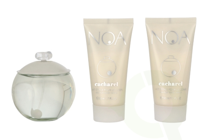 Cacharel Noa Giftset 200 ml Edt Spray 100ml/2x Body Lotion 50ml i gruppen SKÖNHET & HÄLSA / Presentkit / Presentkit För Henne hos TP E-commerce Nordic AB (C65661)