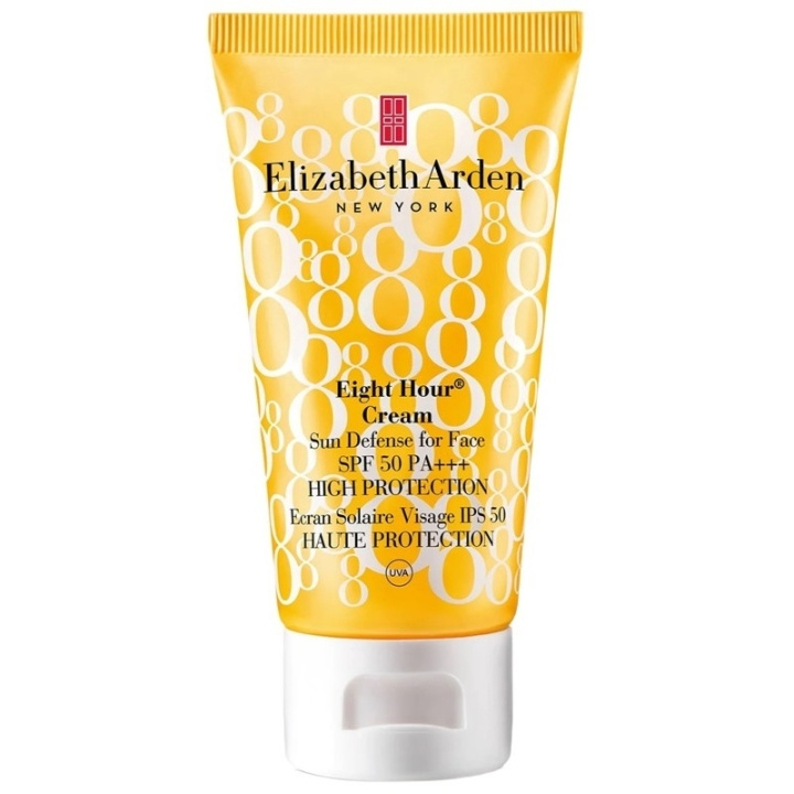 Elizabeth Arden Eight Hour Cream Sun Defense For Face SPF50 PA+++ 50ml i gruppen SKÖNHET & HÄLSA / Hudvård / Solskydd & Tanning / Solskydd hos TP E-commerce Nordic AB (C65720)