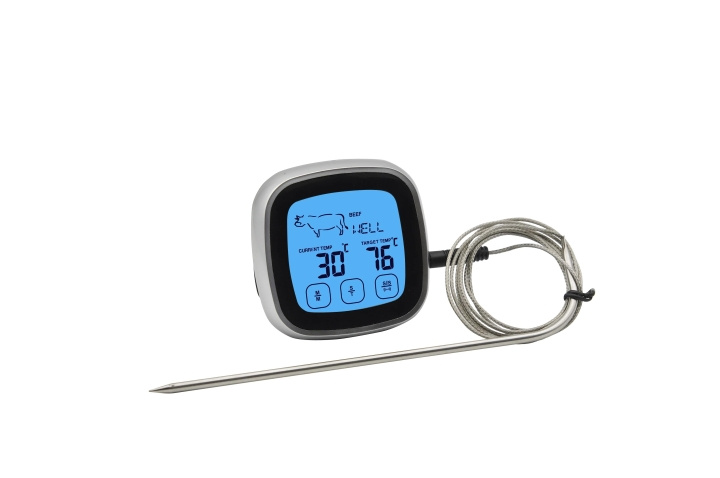 Nordic Quality BBQ-termometer med timer i gruppen HEM, HUSHÅLL & TRÄDGÅRD / Köksredskap / Stektermometrar hos TP E-commerce Nordic AB (C65791)