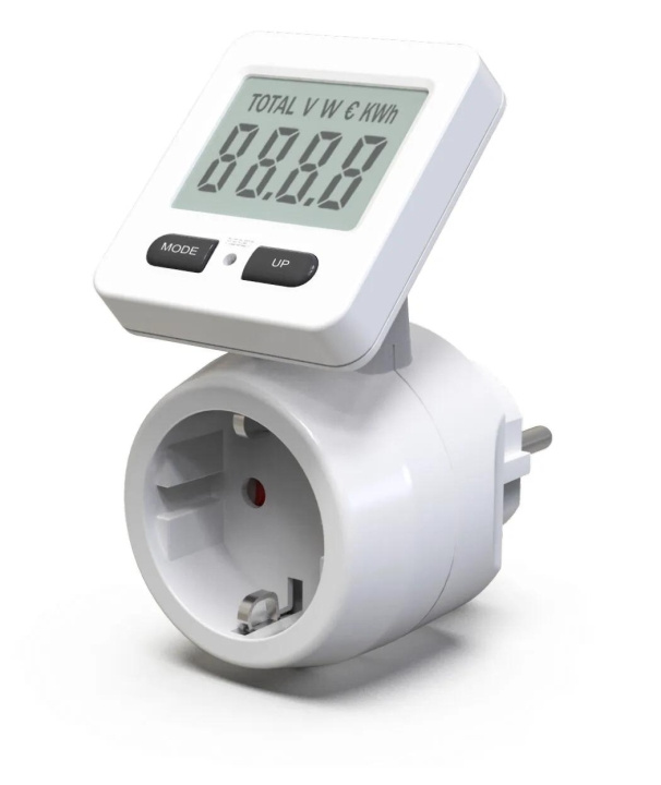 Nordic Quality Energy meter, 230V/16A i gruppen HEM, HUSHÅLL & TRÄDGÅRD / Smarta hem / Smart plugs hos TP E-commerce Nordic AB (C65873)