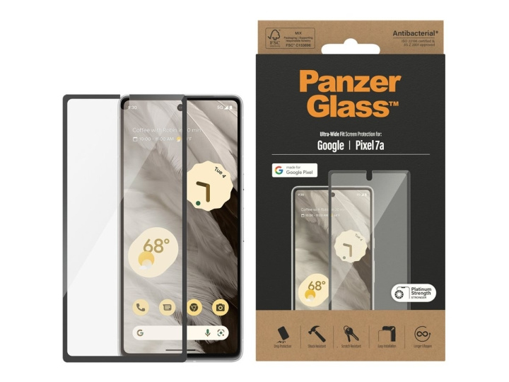 PanzerGlass Google Pixel 7a i gruppen SMARTPHONE & SURFPLATTOR / Mobilskydd / Google hos TP E-commerce Nordic AB (C65945)