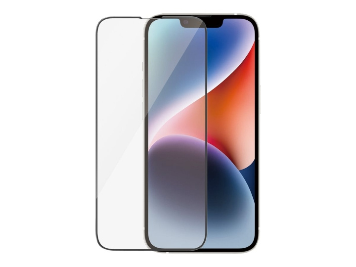 PanzerGlass skärmskydd svart transparent Apple iPhone 13, 13 Pro, 14 i gruppen SMARTPHONE & SURFPLATTOR / Mobilskydd / Apple / iPhone 13 Pro hos TP E-commerce Nordic AB (C65951)