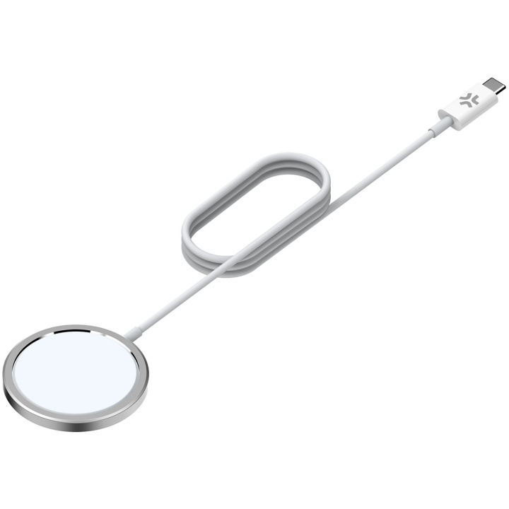 Celly MagSafe-trådlös laddare USB-C i gruppen SMARTPHONE & SURFPLATTOR / Laddare & Kablar / Trådlösa Qi laddare hos TP E-commerce Nordic AB (C65979)