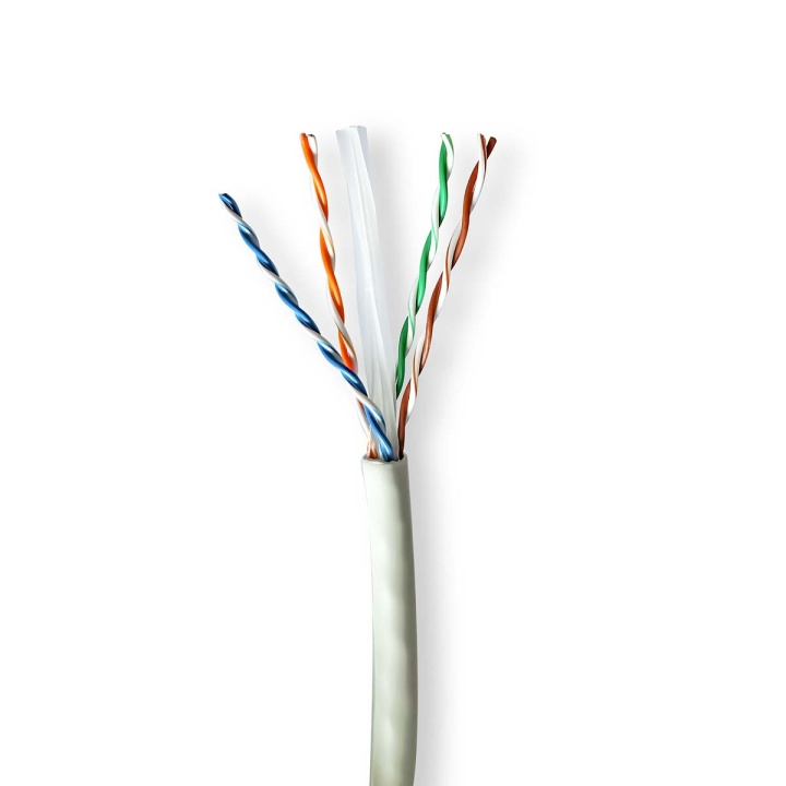 Nedis Nätverkskabel Roll | CAT6a | Fast | U/UTP | Koppar | 305.0 m | Inomhus | Rund | LSZH | Grå | Dragkorg i gruppen DATORER & KRINGUTRUSTNING / Datorkablar / Nätverkskablar / Cat6 hos TP E-commerce Nordic AB (C66043)