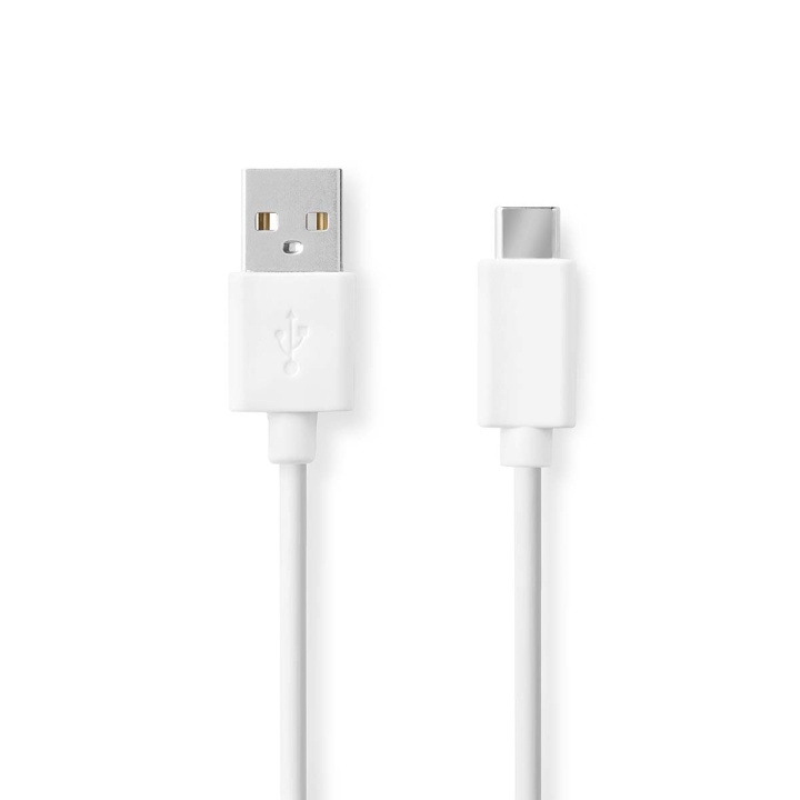 Nedis USB-kabel | USB 2.0 | USB-A Hane | USB-C™ Hane | 60 W | 480 Mbps | Nickelplaterad | 1.00 m | Rund | PVC | Vit | Låda i gruppen DATORER & KRINGUTRUSTNING / Datorkablar / USB-kablar / USB-C hos TP E-commerce Nordic AB (C66089)