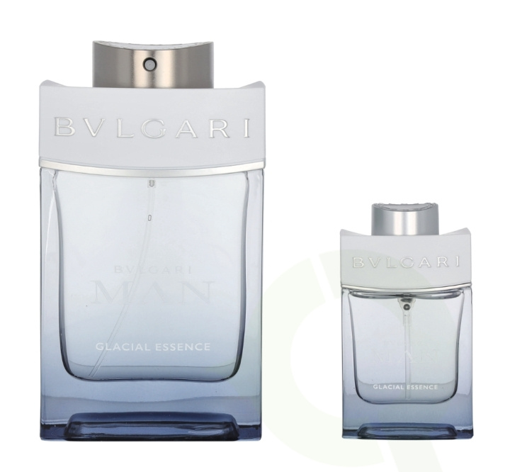 Bvlgari Man Glacial Essence Giftset 115 ml Edp Spray 100ml/Edp Spray 15ml i gruppen SKÖNHET & HÄLSA / Presentkit / Presentkit För Honom hos TP E-commerce Nordic AB (C66226)