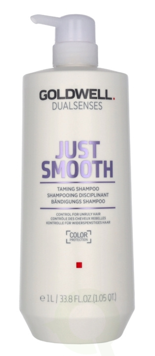 Goldwell Dualsenses Just Smooth Taming Shampoo 1000 ml i gruppen SKÖNHET & HÄLSA / Hår & Styling / Hårvårdsprodukter / Schampo hos TP E-commerce Nordic AB (C66259)