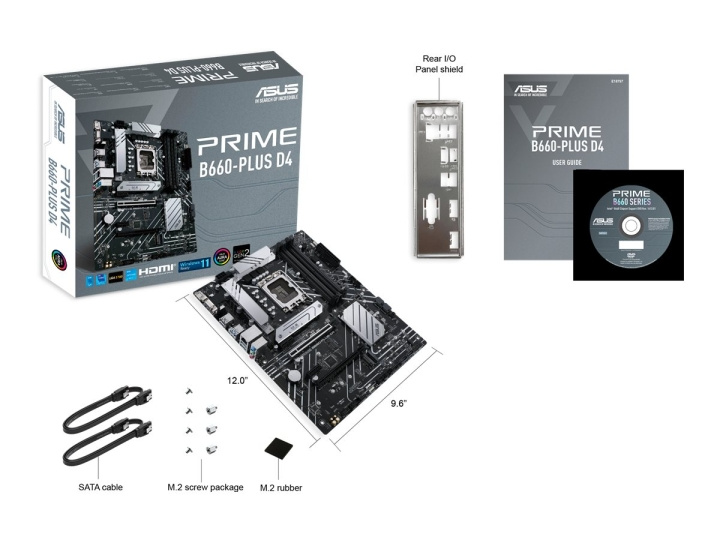 ASUS PRIME B660-PLUS D4 ATX LGA1700 Intel B660 i gruppen DATORER & KRINGUTRUSTNING / Datorkomponenter / Moderkort hos TP E-commerce Nordic AB (C66311)