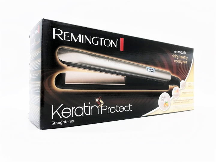 Remington Plattång S8540 Keratin Protect i gruppen SKÖNHET & HÄLSA / Hår & Styling / Stylingverktyg / Plattänger hos TP E-commerce Nordic AB (C66373)
