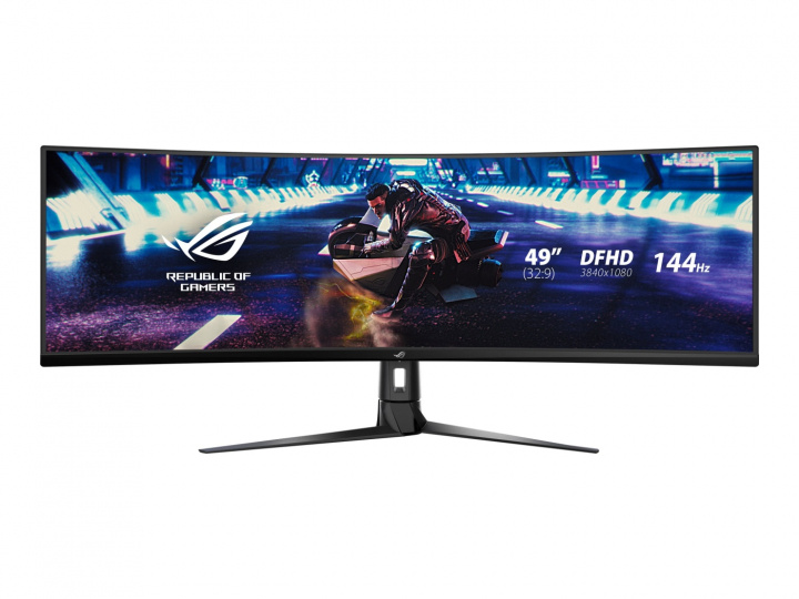 ASUS ROG Strix XG49VQ 49 3840 x 1080 (UltraWide) HDMI DisplayPort i gruppen DATORER & KRINGUTRUSTNING / Datorskärmar & Tillbehör / Datorskärmar hos TP E-commerce Nordic AB (C66378)