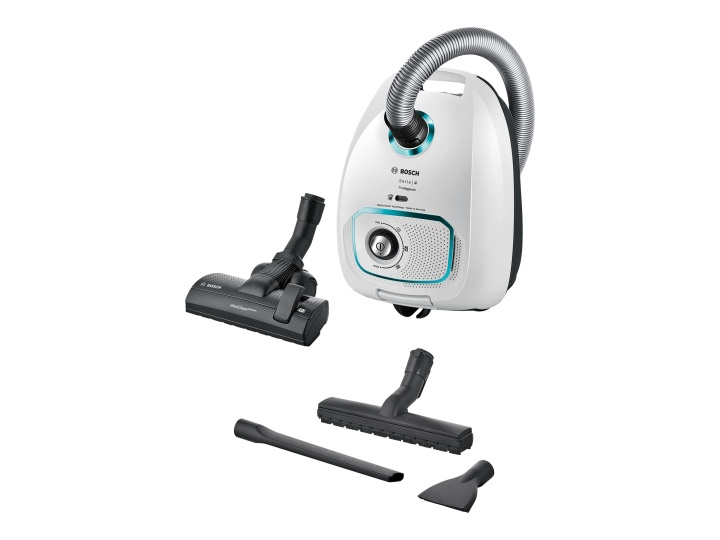 Bosch Series | 4 ProHygienic BGLS4HYG2 Dammsugarbehållare Vit/svart i gruppen HEM, HUSHÅLL & TRÄDGÅRD / Städprodukter / Dammsugare & Tillbehör / Golvdammsugare hos TP E-commerce Nordic AB (C66387)