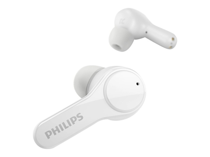Philips TAT3217WT Trådlösa äkta trådlösa öronsnäckor Vit i gruppen HEMELEKTRONIK / Ljud & Bild / Hörlurar & Tillbehör / Hörlurar hos TP E-commerce Nordic AB (C66513)