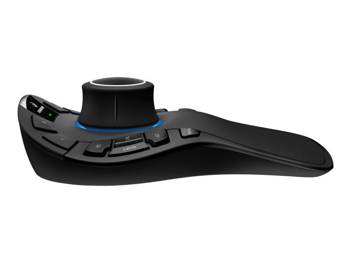 3Dconnexion SpaceMouse Pro Trådlös Svart i gruppen DATORER & KRINGUTRUSTNING / Gaming / Möss hos TP E-commerce Nordic AB (C66542)