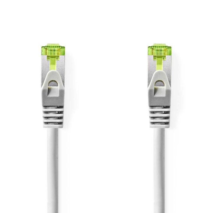 Nedis CAT7 nätverkskabel | S/FTP | RJ45 hane | RJ45 hane | 5.00 m | Snagless | Rund | LSZH | Grå | Label i gruppen DATORER & KRINGUTRUSTNING / Datorkablar / Nätverkskablar / Cat7 hos TP E-commerce Nordic AB (C66729)