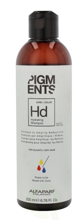 Alfaparf Pigments Hydrating Shampoo 200 ml i gruppen SKÖNHET & HÄLSA / Hår & Styling / Hårvårdsprodukter / Schampo hos TP E-commerce Nordic AB (C66751)
