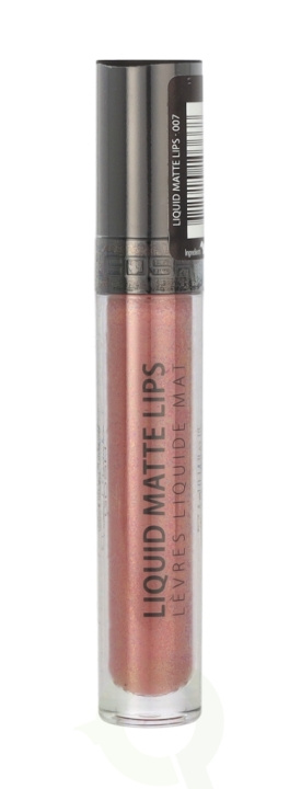 Gosh Liquid Matte Lips 4 ml 007 Nougat Crisp i gruppen SKÖNHET & HÄLSA / Makeup / Läppar / Läppstift hos TP E-commerce Nordic AB (C66811)