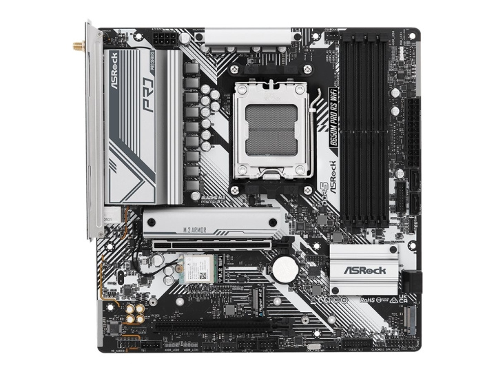 ASRock B650M Pro RS WiFi Micro-ATX AM5 AMD B650 i gruppen DATORER & KRINGUTRUSTNING / Datorkomponenter / Moderkort hos TP E-commerce Nordic AB (C66962)