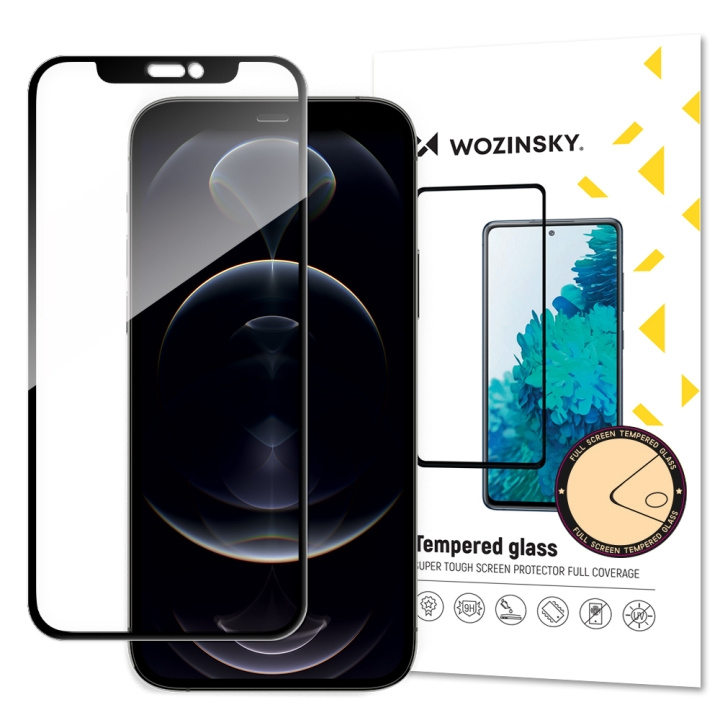 Wozinsky Skärmskydd 9H svart Apple iPhone 13/13 Pro/14 i gruppen SMARTPHONE & SURFPLATTOR / Mobilskydd / Apple / iPhone 13 hos TP E-commerce Nordic AB (C66975)