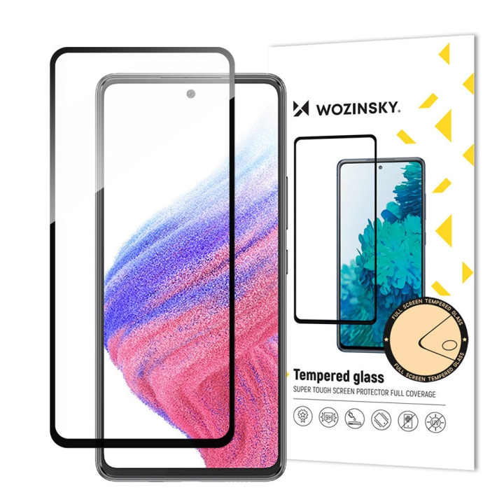 Wozinsky Skärmskydd 9H svart Samsung A54 5G i gruppen SMARTPHONE & SURFPLATTOR / Mobilskydd / Samsung hos TP E-commerce Nordic AB (C66978)