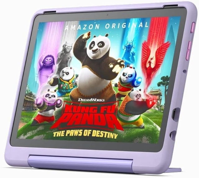 Amazon Fire HD 10 Kids Pro Tablet 10 32GB 3GB Happy Life i gruppen SMARTPHONE & SURFPLATTOR / Surfplattor hos TP E-commerce Nordic AB (C66991)