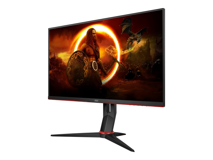 AOC Gaming Q27G2U/BK 27 2560 x 1440 (2K) HDMI DisplayPort 144Hz Pivot-skärm i gruppen DATORER & KRINGUTRUSTNING / Datorskärmar & Tillbehör / Datorskärmar hos TP E-commerce Nordic AB (C66996)