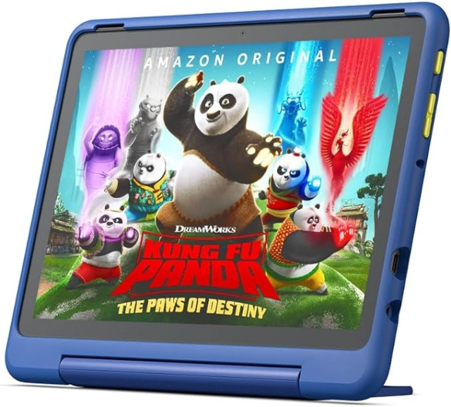 Amazon Fire HD 10 Kids Tablet, 32GB, starry nebula, för barn från grundskoleåldern i gruppen SMARTPHONE & SURFPLATTOR / Surfplattor hos TP E-commerce Nordic AB (C67046)