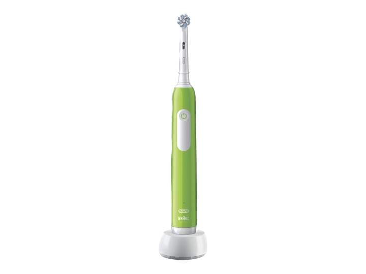 Oral B Grön Tandborste i gruppen SKÖNHET & HÄLSA / Munvård / Eltandborstar hos TP E-commerce Nordic AB (C67052)