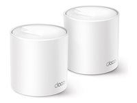TP-Link Deco X10 V1 Wi-Fi-system Desktop i gruppen DATORER & KRINGUTRUSTNING / Nätverk / Routrar hos TP E-commerce Nordic AB (C67169)