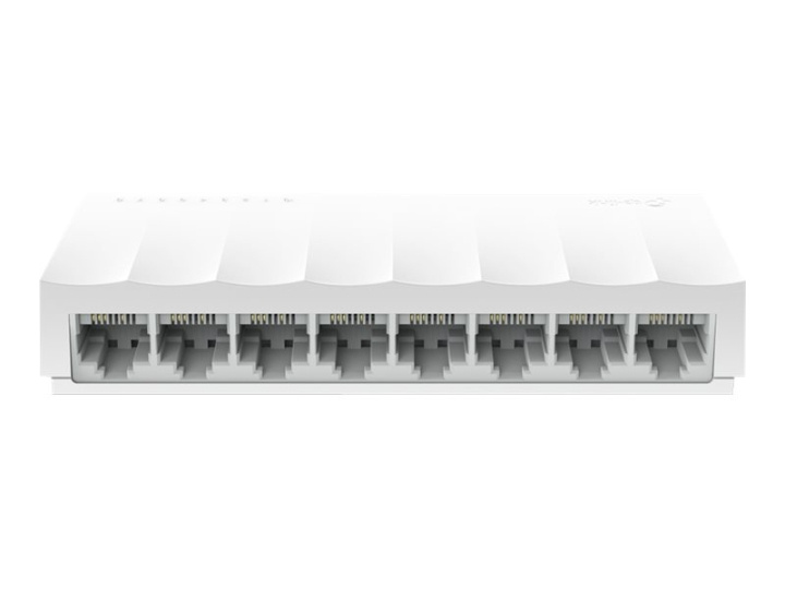 TP-Link LiteWave LS1008 Switch 8-port 10/100 i gruppen DATORER & KRINGUTRUSTNING / Nätverk / Switchar hos TP E-commerce Nordic AB (C67207)
